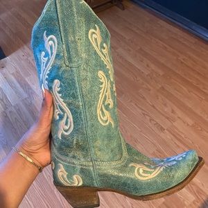 Corral boots turquoise